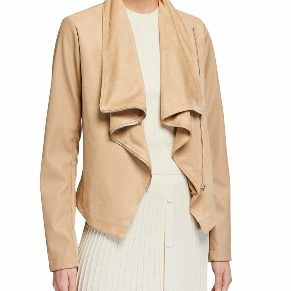 Bagatelle Cream Draped Jacket
